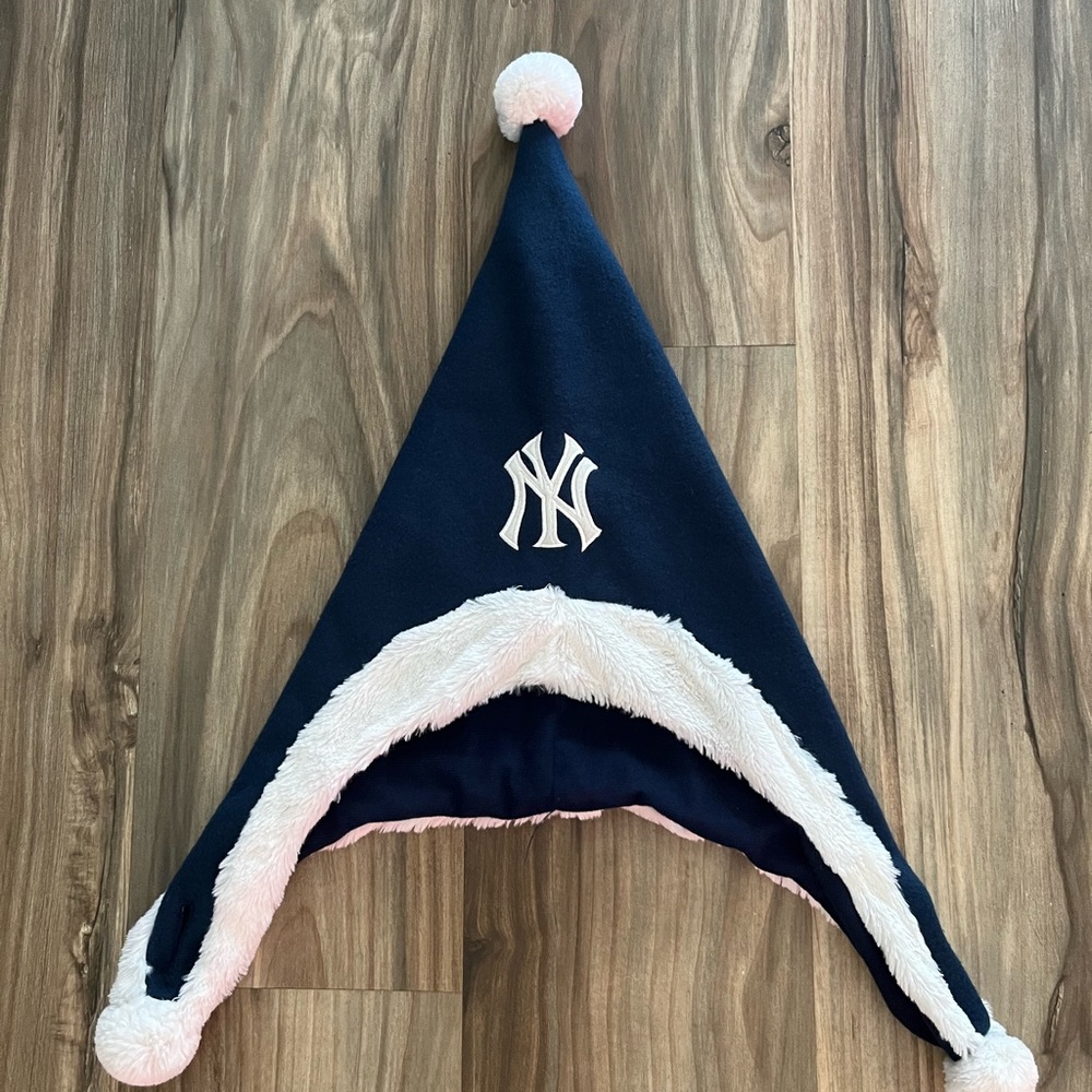 New York Yankees MLB fleece winter hat forever collectibles Beanie